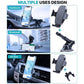 Car Phone Holder Sucker Windshield Mobile Phone Support Hands Free Car Accessories For iPhone Xiaomi Huawei Samsung