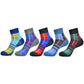 2022 Socks Men's New Socks Short High Quality Compression Boat Socks Fashion Dress Casual Colorful Gift Men Funny Cotton Socks