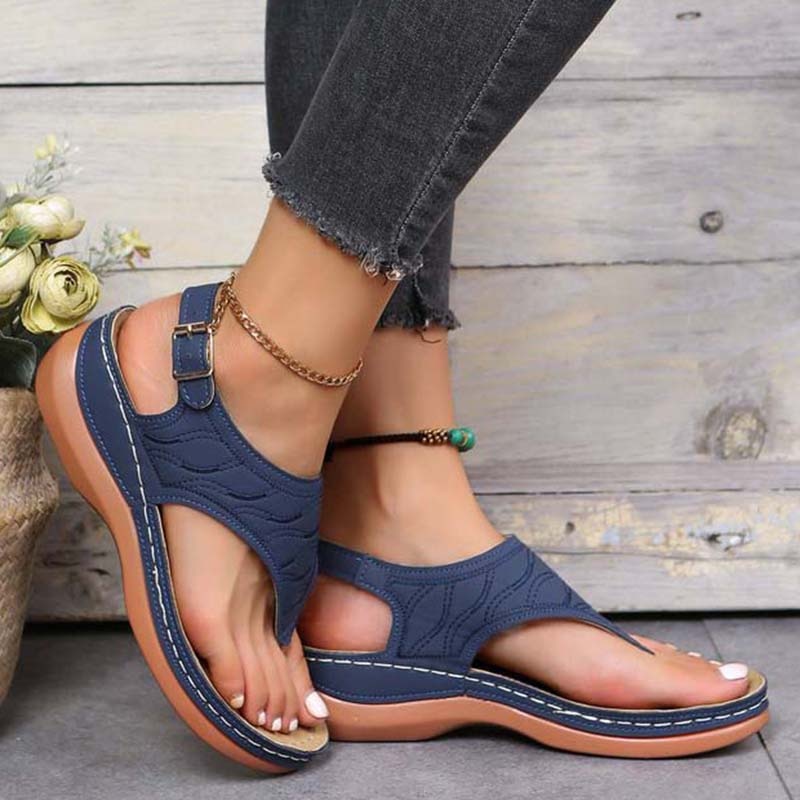 Women Sandals 2023 Summer Sandals With Low Heels Shoes For Women  Lightweight Flip Flops Casual Sandalias Mujer Summer Footwear