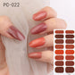 16tips/sheet Beauty Nail Art Sticker Wholesale Nail Polish Full Stickers Pregnant Women Available Solid Color Nails DIY Manicure