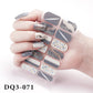 14Pcs /Sheet Nail Stickers Luxury Design Nail Polish Stickers Factory Price Full Cover Nail Charms for Manicure Women Beauty