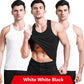 3 Pack Men Cotton Vest Narrow Broad Shoulders Tank Tops Underwear Boy Under Clothes T- Shirts Sleeveless Singlets Undershirt