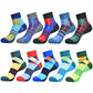 2022 Socks Men's New Socks Short High Quality Compression Boat Socks Fashion Dress Casual Colorful Gift Men Funny Cotton Socks