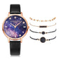 Lvpai Brand 5PCS Fashion New Bracelet Watch Set Crystal Rhinestone Women Ladies Wristwatch Watches Ladies Relogio Feminino Reloj