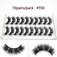 Visofree 5D Mink Eyelashes Long Lasting Mink Lashes Natural Dramatic Volume Eyelashes Extension Thick Long 3D False Eyelashes