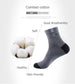 5 Pair Bamboo Fiber Autumn Winter Men Socks Breathable Cotton Sports Sock Breathable Deodorant Business Socks Plus Size 38-47