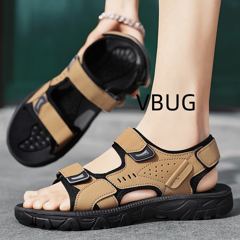 Men&#39;s Male Black Sandal Fashion Summer Sandals Best Sellers In 2023 Products Shoes for Men with Free Shipping  Designer Replica