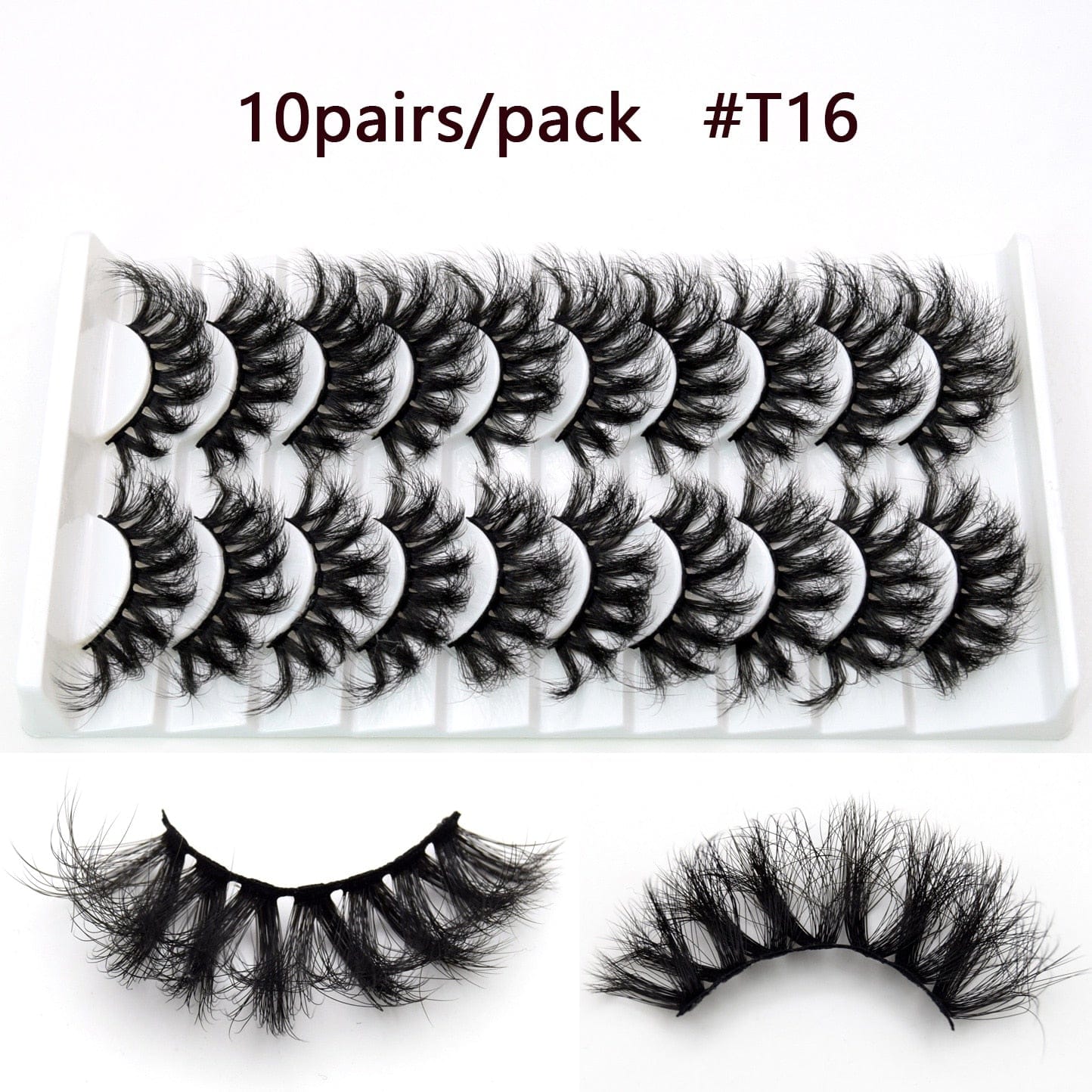 Visofree 5D Mink Eyelashes Long Lasting Mink Lashes Natural Dramatic Volume Eyelashes Extension Thick Long 3D False Eyelashes