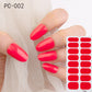 16tips/sheet Beauty Nail Art Sticker Wholesale Nail Polish Full Stickers Pregnant Women Available Solid Color Nails DIY Manicure