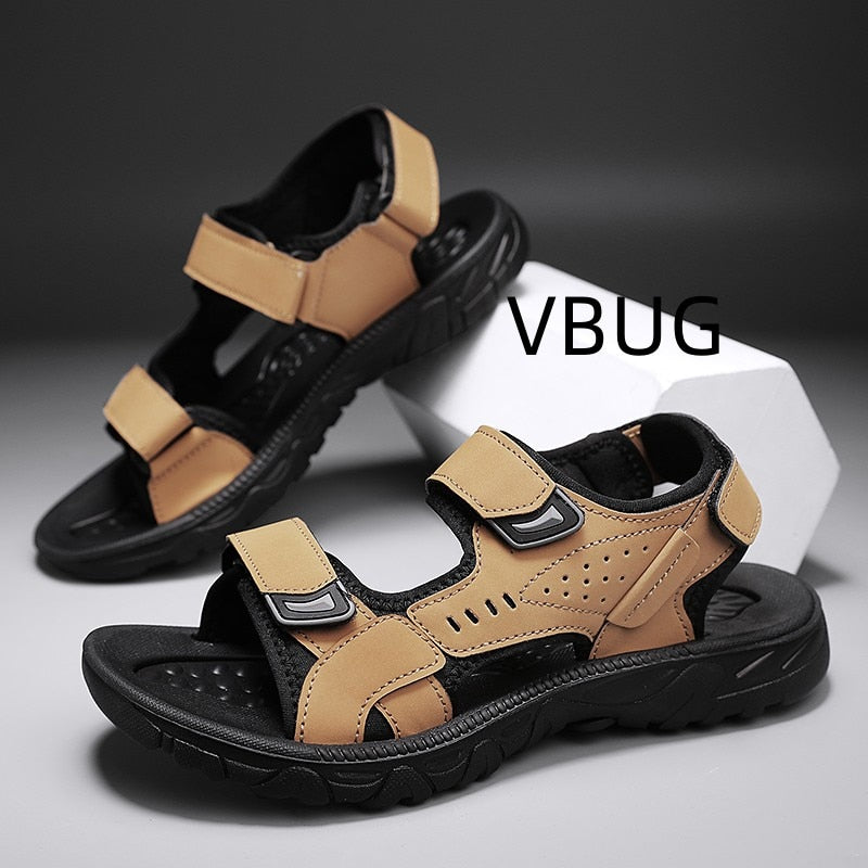 Men&#39;s Male Black Sandal Fashion Summer Sandals Best Sellers In 2023 Products Shoes for Men with Free Shipping  Designer Replica