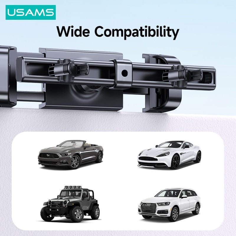 USAMS Universal Car Rear Back Seat Mobile Phone Holder Tablet Stand Lazy Bracket For iPhone 13 Pro Max iPad Tablet Accessories