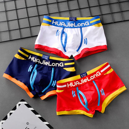 Mens Boxer Shorts Personalized Print Mens Underwear Boxers Cotton Multicolor Panties Summer Breathable Underpants 2022 New