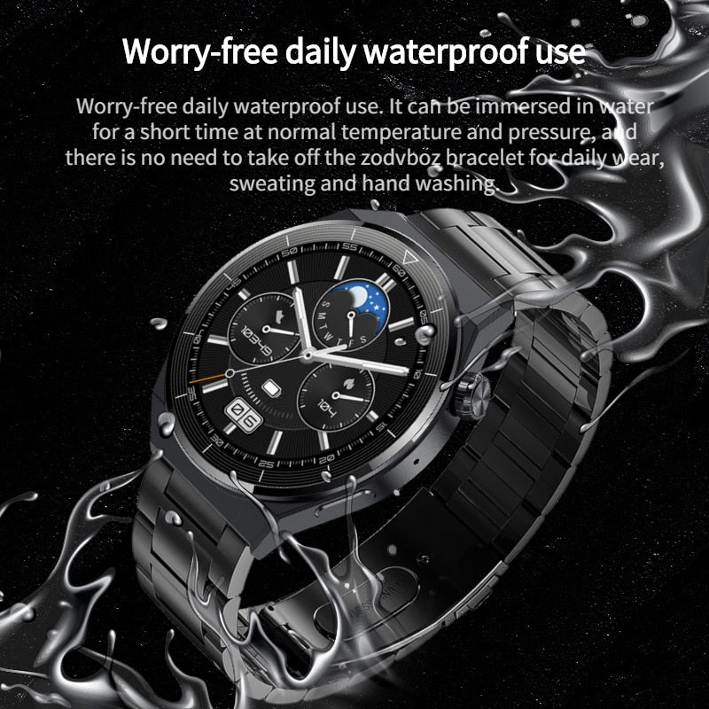 ZODVBOZ Watch GT3 Pro Smart Watch Men Custom Dial Answer Call Sport Fitness Tracker Men Watches Waterproof Smartwatch For Huawei