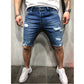 New Men's Jean Shorts Casual Fashion Men's Jean Shorts Tight Stretch Pants Men Wear Out Summer Slacks Sports Casual Pants Men