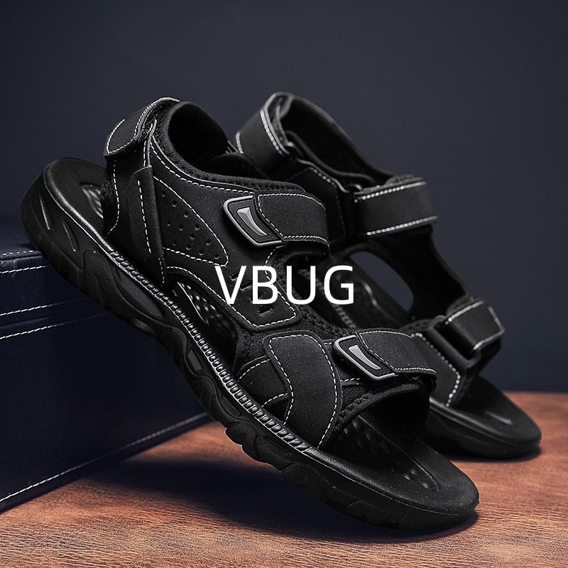 Men&#39;s Male Black Sandal Fashion Summer Sandals Best Sellers In 2023 Products Shoes for Men with Free Shipping  Designer Replica