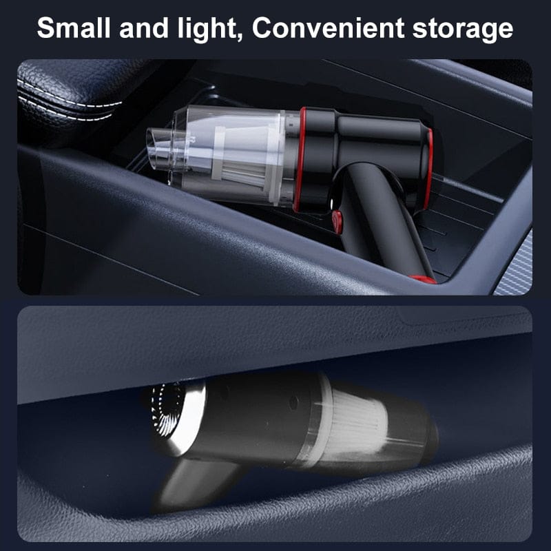 80000Pa 2 in 1 Car Vacuum Cleaner Wireless Charging Air Duster Handheld High-power Vacuum Cleaner For Home Office