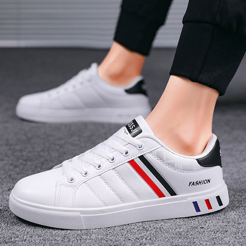 2022 Fashion White Vulcanized Sneakers Women Cheap Flat Comfortable Shoes Men's Autumn Spring Shoes Men Fashion Tennis Sneakers