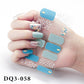 14Pcs /Sheet Nail Stickers Luxury Design Nail Polish Stickers Factory Price Full Cover Nail Charms for Manicure Women Beauty