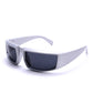 New Steampunk Sport Sunglasses Goggle Trend Women Y2k Mirror Sun Glasses Men Punk Shades Eyewear Unisex Outdoor Eyeglasses UV400