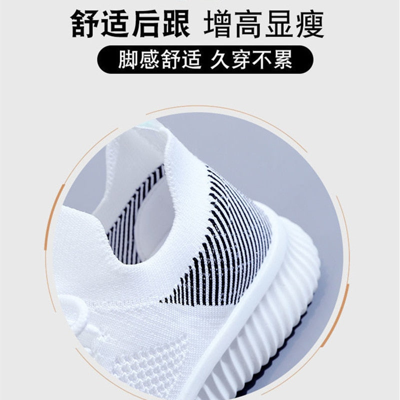 Women&#39;s Casual Sneakers Mesh Breathable Soft Sole Shoes Running Shoes