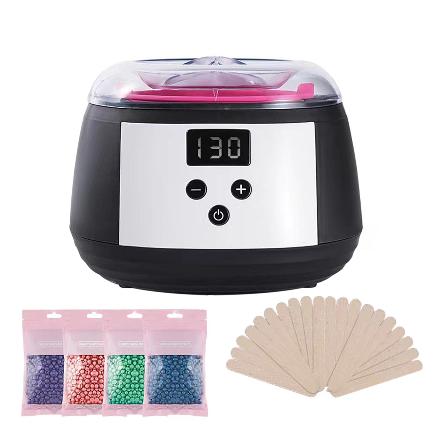 Wax Warmer Kit For Depilation Dropshipping Dipping Pot Hair Removal Machine Set Heater Depilatory Wax Beans For Home Gift Women