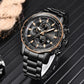 2022 LIGE Men Watches Waterproof Date Brand Clock Large Dial Watch for Men Chronograph Luxury Stainless Steel Quartz Wristwatch