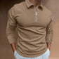 2022 Men&#39;s Casual Autumn Long Sleeve Polo Shirts Men Male Zip Tee Shirt Men Tops Street Golf Clothing Clothes For Men