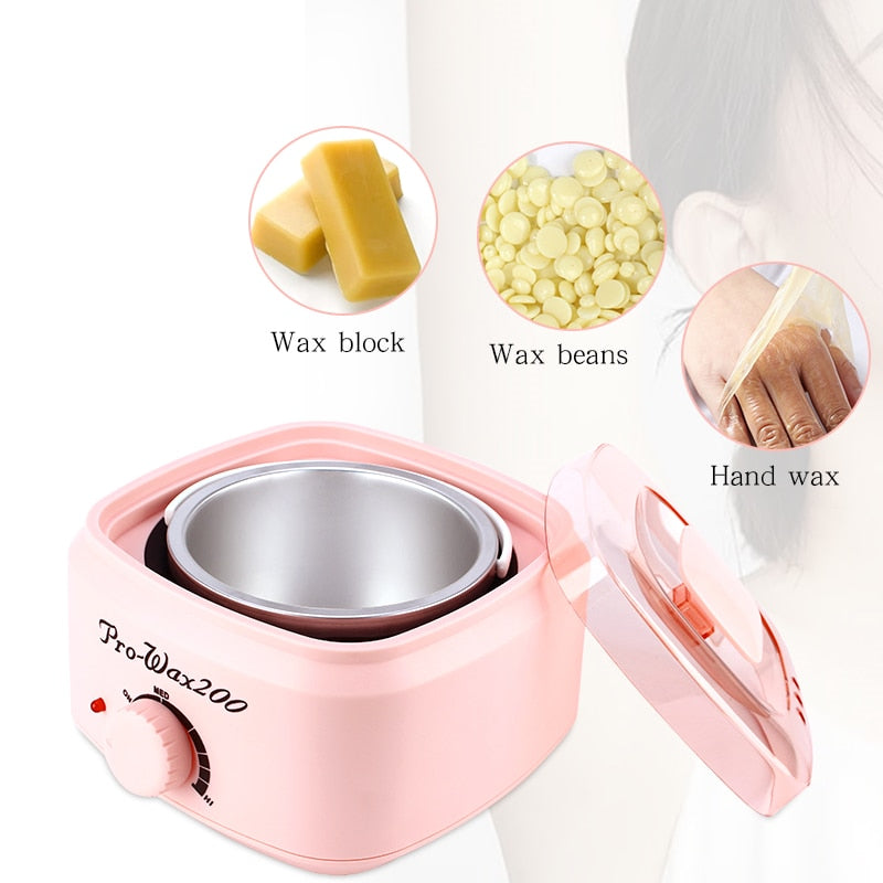 500cc Hair Removal Wax Beans Heater Paraffin Wax Heating For Men And Women Hand Foot Body Care Melting Wax Heating Machine