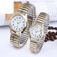 Fashion Women Watch Men Flexible Elastic Band Quartz Wrist Watch Steel Strap Couple Watches Gift Reloj Mujer Hombre