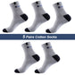 5 Pair Bamboo Fiber Autumn Winter Men Socks Breathable Cotton Sports Sock Breathable Deodorant Business Socks Plus Size 38-47