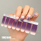 16tips/sheet Beauty Nail Art Sticker Wholesale Nail Polish Full Stickers Pregnant Women Available Solid Color Nails DIY Manicure