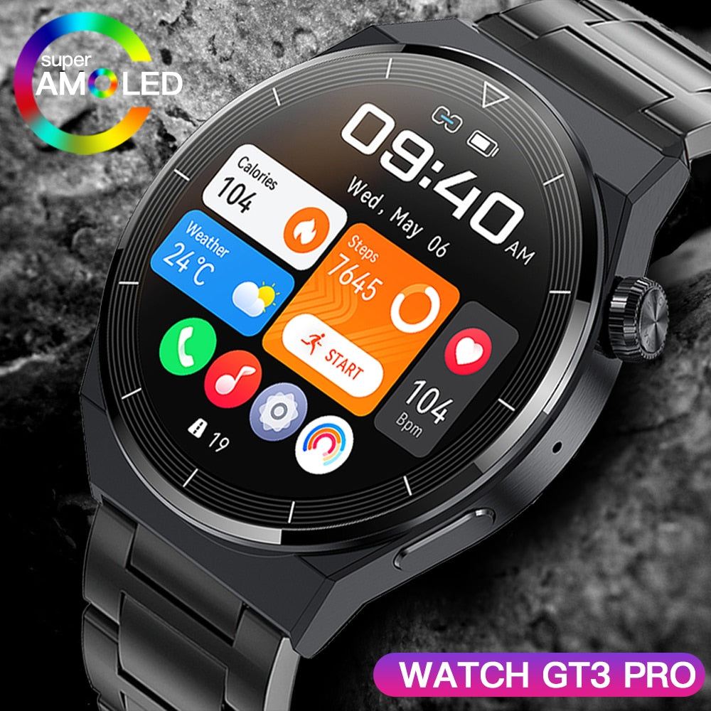 ZODVBOZ Watch GT3 Pro Smart Watch Men Custom Dial Answer Call Sport Fitness Tracker Men Watches Waterproof Smartwatch For Huawei