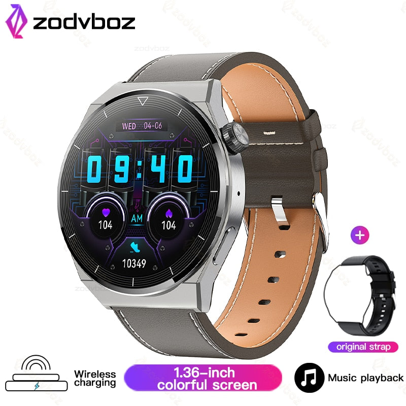 ZODVBOZ Watch GT3 Pro Smart Watch Men Custom Dial Answer Call Sport Fitness Tracker Men Watches Waterproof Smartwatch For Huawei