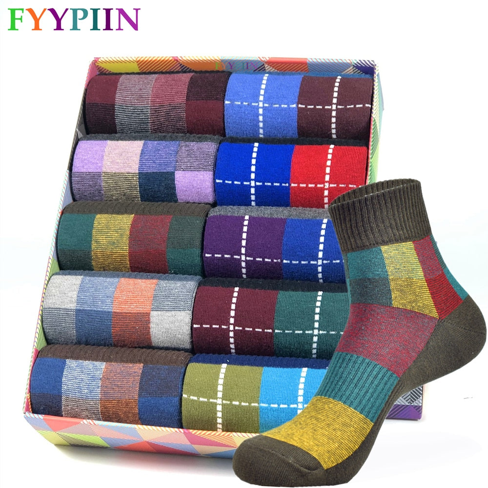 2022 Socks Men's New Socks Short High Quality Compression Boat Socks Fashion Dress Casual Colorful Gift Men Funny Cotton Socks